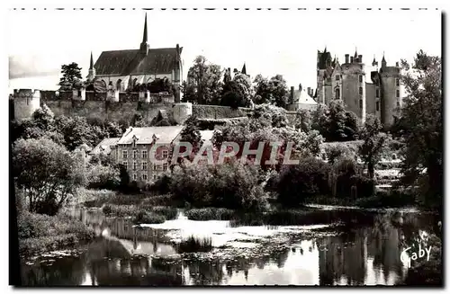 Cartes postales moderne Montreuil Bellay Vue Sur le Thouet Le Chateau