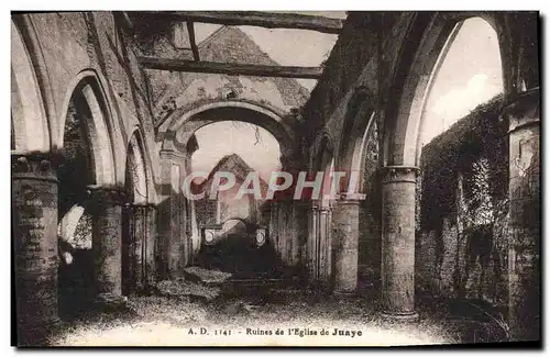 Cartes postales Ruines de l'abbaye de Juaye