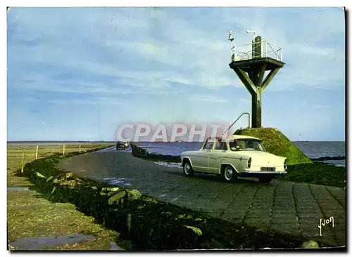 Cartes postales moderne Noirmoutier Passage du Gois Automobile