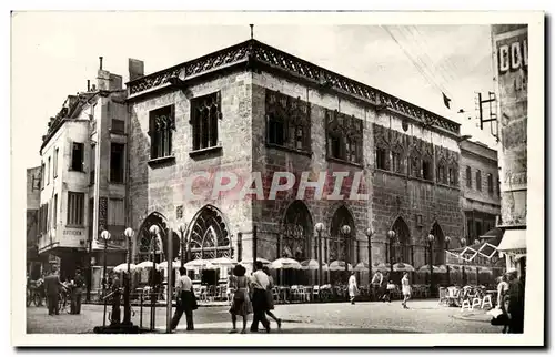 Moderne Karte Perpignan Cafe de France