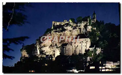 Moderne Karte Rocamadour Lieu de Pelerinage