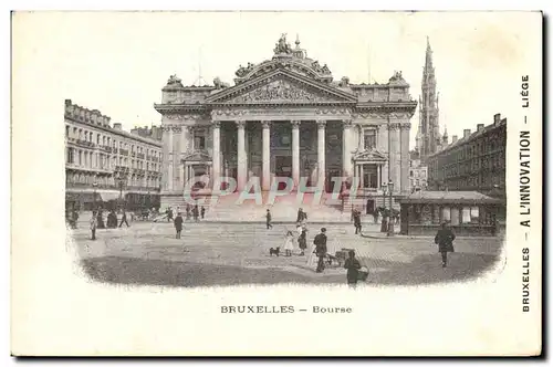 Cartes postales Bruxelles Bourse