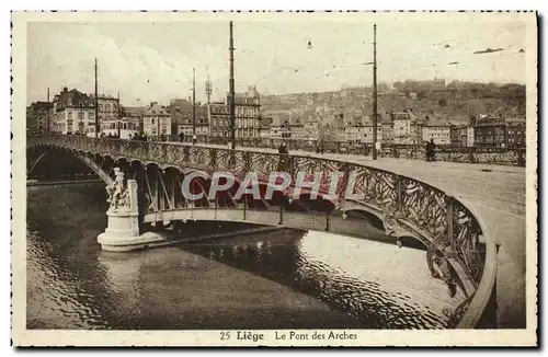 Cartes postales Liege Le Pont des Arches