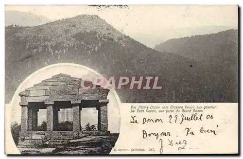 Cartes postales Le petit Donon vue prise du Grand Donon