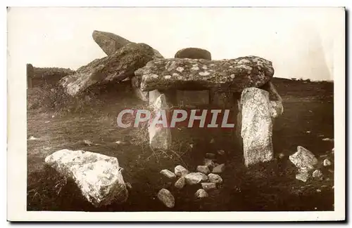 Ansichtskarte AK Carnac Entree du Dolmen de Kermario