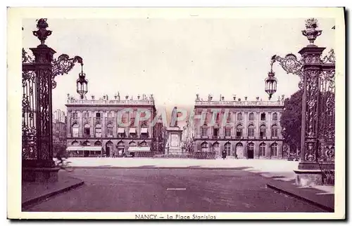 Cartes postales Nancy La Place Stanislos