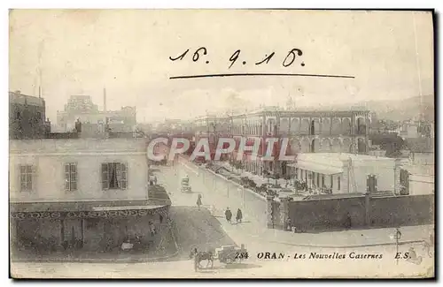Cartes postales Oran Les Nouvelles Casernes Militaria