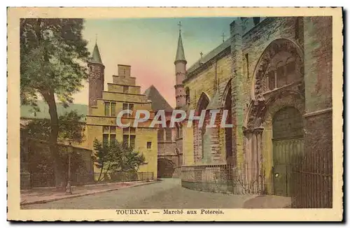 Cartes postales Tournay Marche Aux Potereis