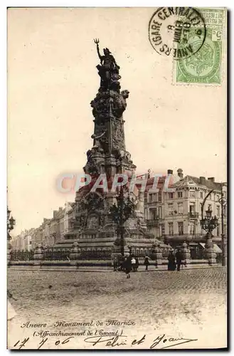 Cartes postales Anvers de Marnix Escaut