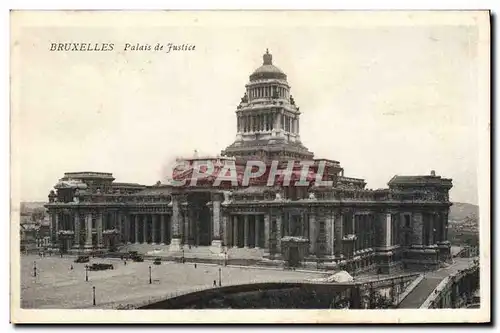 Cartes postales Bruxelles Palais De Justice