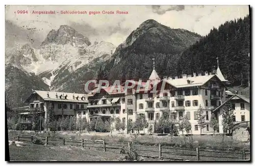 Cartes postales Ampezzotal Schjuderbach Gagen Croda Rossa