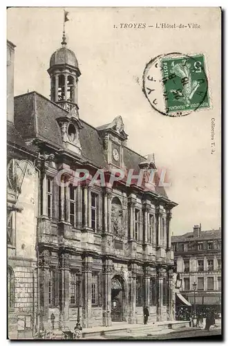 Cartes postales Troyes L'Hotel De Ville