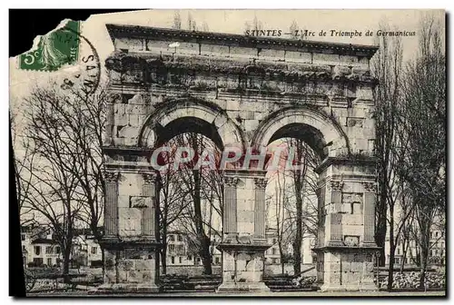 Cartes postales Saintes L&#39Arc De Triomphe De Germanicus