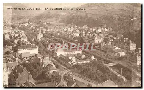 Ansichtskarte AK Environs De La Courtine La Bourboule Vue Generale