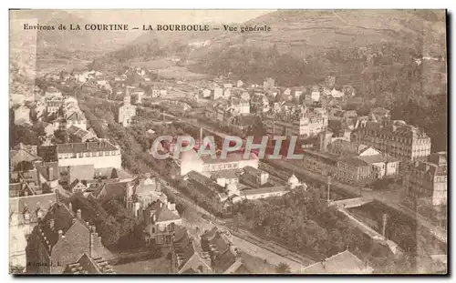 Cartes postales Environs De La Courtine La Bourboule Vue Generale