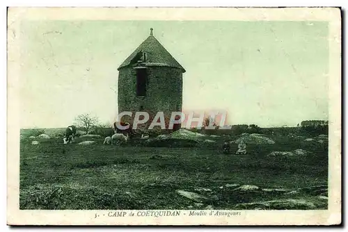 Cartes postales Camp De Coetquidan Moulin D&#39Avaugours