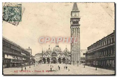 Cartes postales Venezia Piazza S Margo