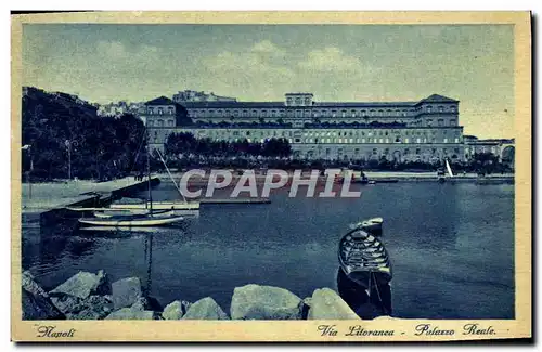 Cartes postales Napoli Via Litoranea Palazzo Reale
