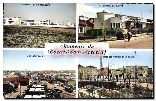 Cartes postales moderne Souvenir De Bordg Bou Arreridj L'hopital et la mosquee Le centre de sante Vue generale Hotel