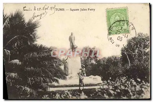 Cartes postales Tunis Square Jules Ferry