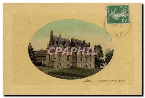 Cartes postales Cleres Ancienne Cour Des Armes