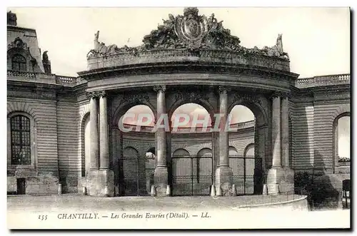 Cartes postales Chantilly Les Grandes Ecuries