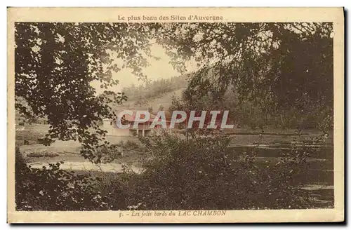 Cartes postales Les Jolis Bords Du Lac Chambon