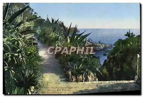 Cartes postales Cap D&#39Antibes Villa Eilenroc Bord De Mer