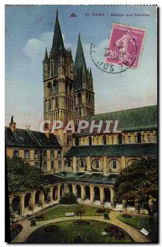 Cartes postales Caen Abbaye Aux Hommes