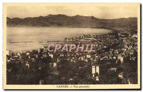 Cartes postales Cannes Vue Generale