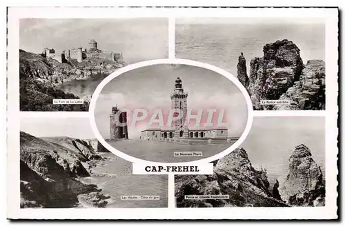 Cartes postales moderne Cap Frehel Fort de la Latte Pointe Extreme Les Houles Cote du Jars Petite et grande Fauconniere