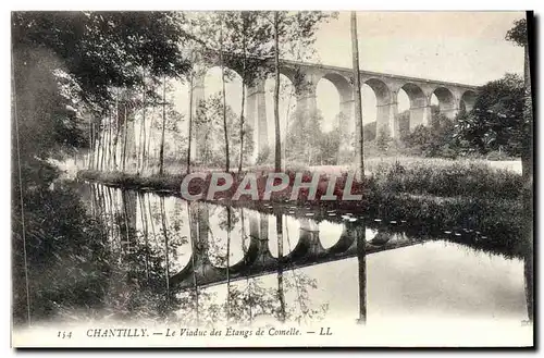 Ansichtskarte AK Chantily Le Viaduc Des Etangs De Comelle