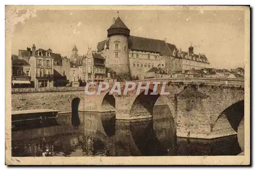 Cartes postales Laval Le Pont Vieux Et Le Vieux Chateau