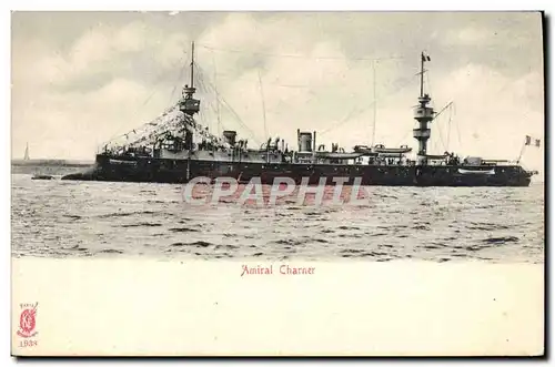 Cartes postales Bateau Amiral Charner