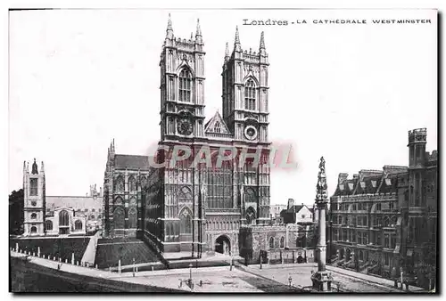 Ansichtskarte AK Londres La cathedrale Westminster