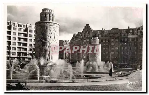 Cartes postales moderne Paris Les fontaines de la porte St Cloud