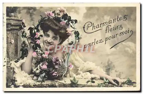 Cartes postales Fantaisie Femme