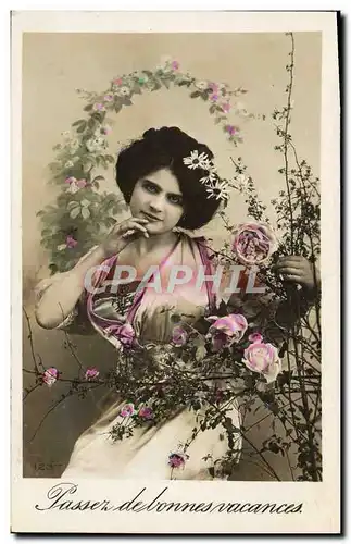 Cartes postales Fantaisie Femme