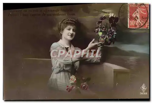 Cartes postales Fantaisie Femme