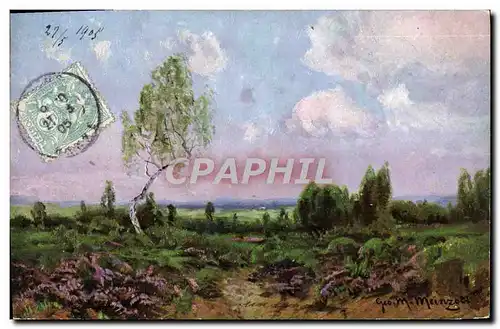 Cartes postales Fantaisie Paysage Illustrateur