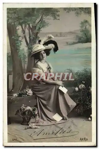 Cartes postales Fantaisie Femme