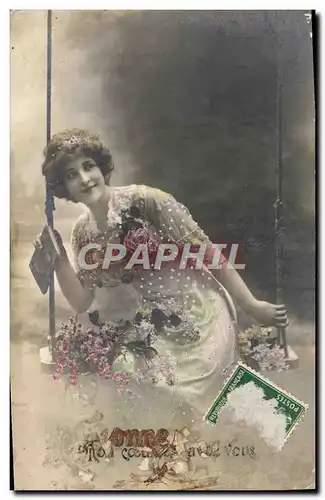 Cartes postales Fantaisie Femme