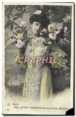 Cartes postales Fantaisie Femme