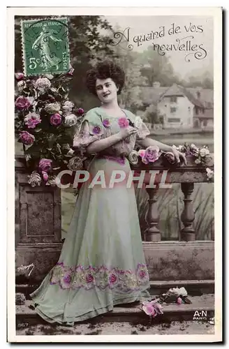 Cartes postales Fantaisie Femme