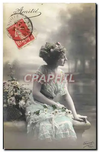 Cartes postales Fantaisie Femme