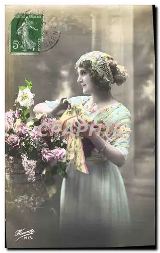 Cartes postales Fantaisie Femme