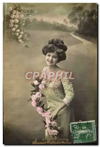 Cartes postales Fantaisie Femme