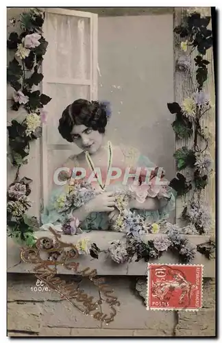 Cartes postales Fantaisie Femme