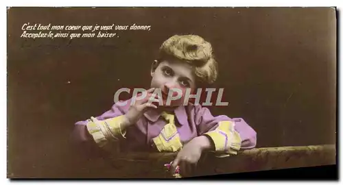 Cartes postales Fantaisie Enfant