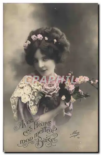 Cartes postales Fantaisie Femme